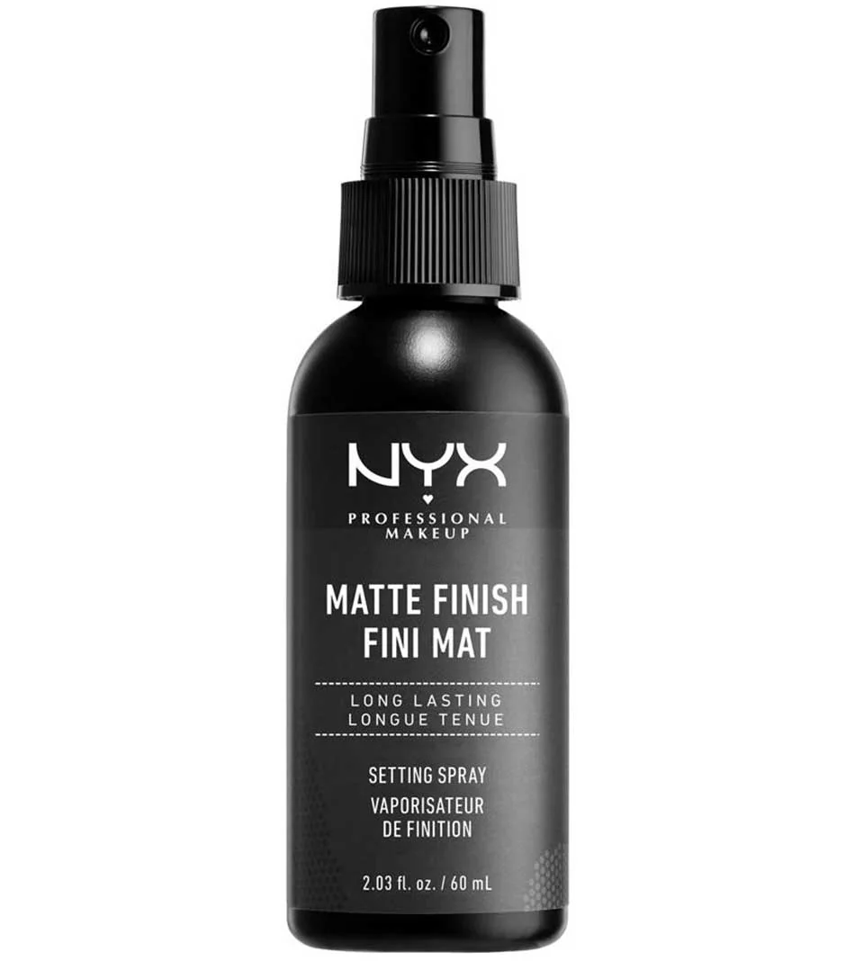 NYX Professional Makeup Matte Finish Setting Spray - alternativa a Urban Decay All Nighter