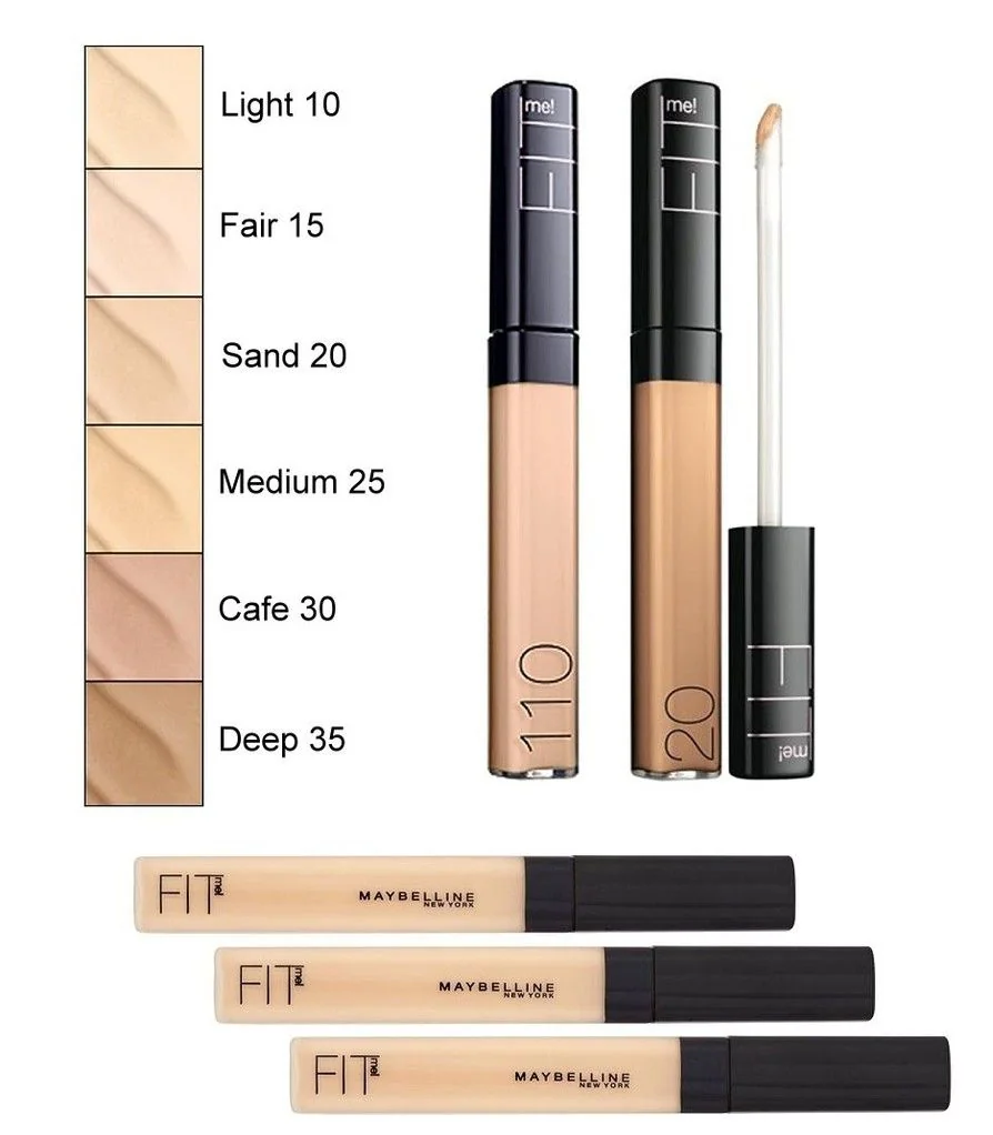 Maybelline Fit Me Concealer - alternativa a NARS Radiant Creamy Concealer
