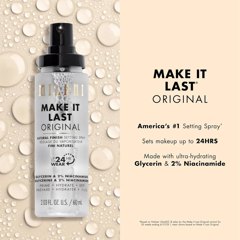 Milani Make It Last Setting Spray - dupe de Urban Decay All Nighter